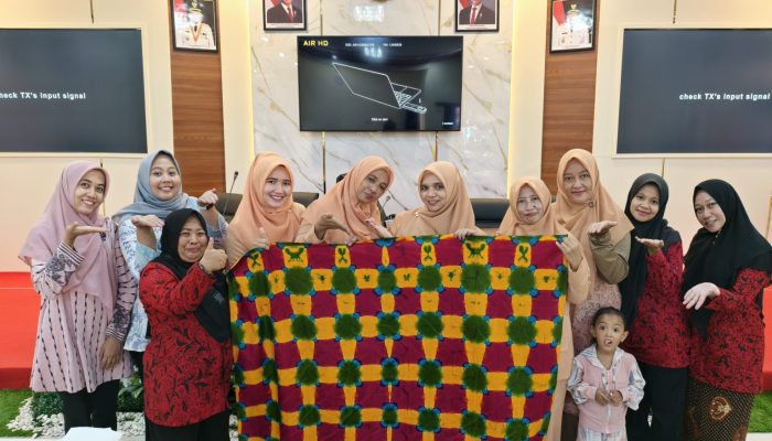 DWP Bappeda Sumenep Kampanyekan Semangat Membatik
