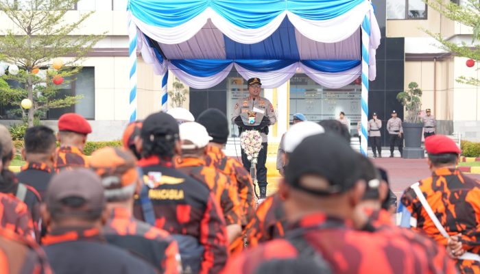 Polresta Sidoarjo Gelar Apel Sabuk Kamtibmas, Perkuat Sinergi Lintas Sektoral
