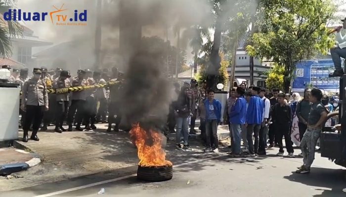 PMII Unija Demo BRI Sumenep, Soroti Dugaan Penipuan Kredit Pensiunan