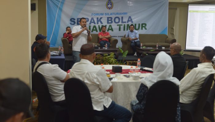 Silaturahmi Forum Sepak Bola Jatim Tuntut PSSI Pusat Percepat Kongres