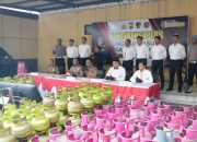 Polresta Sidoarjo Ungkap Sindikat Elpiji Oplosan di Rumah Kontrakan