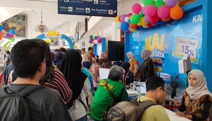 Daop 8 Surabaya Hadirkan KAI Surabaya Vaganza