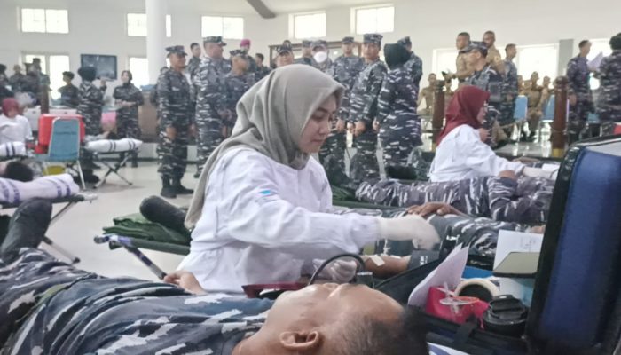 Peringatan Hardikal, Ratusan Prajurit Ikuti Donor Darah