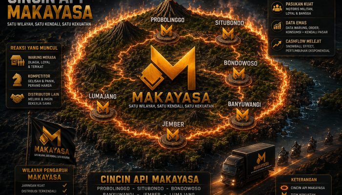 Operasi Tapal Kuda Perkuat Dominasi Distribusi Makayasa