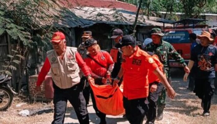 Hari Kedua Pencarian, Tim SAR Gabungan Temukan Korban Tenggelam di Bengawan Solo Bojonegoro dalam Kondisi Meninggal