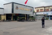 Kantor Polres Lamongan, Jawa Timur. (Diluartv Photo)