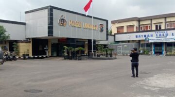 Kantor Polres Lamongan, Jawa Timur. (Diluartv Photo)