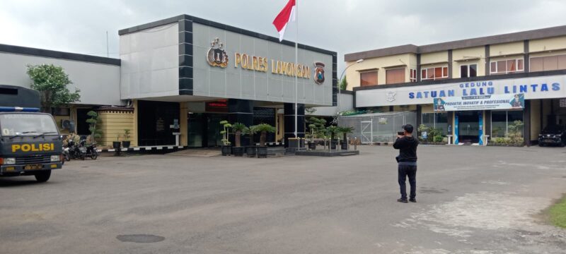 Kantor Polres Lamongan, Jawa Timur. (Diluartv Photo)