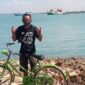 Penulis Didik Setia Budi. Punya sepeda jengki hijau. (Diluartv Photo)