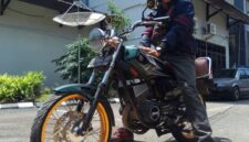 Penulis Didik Setia Budi, beberapa hari lalu, disebut Presiden Londo Ireng. (Diluartv Photo)