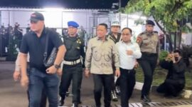 Penetapan status tersangka dan penahanan Eks Jampidsus Febrie Adriansyah disampaikan penyidik Kejagung pada Jumat (24/7/2026) sekitar pukul 19.00 WIB. (Foto Istimewa)