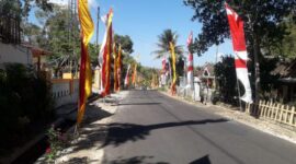 Dok. Suasana jalan protokol jelang perayaan HUT RI. (Foto Istimewa)