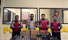 Patroli Pekat, Polresta Sumenep Amankan Miras