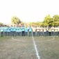 Tim Forkopimda dan BPMD berpose jelang laga bola Agustusan di halaman Pemkab Sumenep, Kamis, 13 Agustus 2026. (Diluartv Photo)