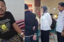 Deni Mana Mana (kiri) Apresiasi layanan kesehatan yang diberikan RSUD Sumenep. (Diluartv Photo)