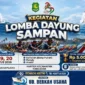 Lomba Dayung Sampan jadi even tahunan memperingati HUT Kabupaten Sumenep. (istimewa)