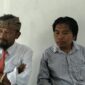 Pengacara YLBHM Kurniadi dan Sofari saat diwawancarai wartawan, Selasa, 8 September 2026. (Diluartv Photo)