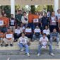 IJTI dan PWI Lamongan gelar doa bersama bagi 5 Jurnalis yang hilang kontak saat meliput peristiwa Gunung Anak Krakatau, Senin, 14 September 2026. (Diluartv Photo)
