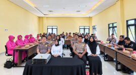 Polresta Sumenep menggelar Sidang BP4R (Badan Pembantu Penasehat Perkawinan, Perceraian dan Rujuk) bagi personel Polri yang akan melangsungkan pernikahan, Selasa, 15 September 2026. (Diluartv Photo)