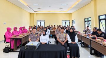 Polresta Sumenep menggelar Sidang BP4R (Badan Pembantu Penasehat Perkawinan, Perceraian dan Rujuk) bagi personel Polri yang akan melangsungkan pernikahan, Selasa, 15 September 2026. (Diluartv Photo)