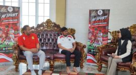 Bupati Fauzi dan Ketua Askab PSSI Sumenep Febmi Noerdiansyah hadir di Podcast AF Sport berbincang tentang sepakbola Sumenep, Selasa, 22 September 2026. (Diluartv Photo)