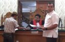 Sidang praperadilan lanjutan kasus mantan Kades Kebunan diduga pasukan dokumen berlanjut, Rabu, 9 September 2026 siang. (Diluartv Photo)