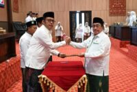 DPRD dan Pemkab Sumenep menyepakati Raperda APBD Tahun Anggaran 2027 menjadi Perda dalam Rapat Paripurna DPRD, yang dipimpin Ketua DPRD H. Zainal Arifin, Kamis (22/10/2026) lalu.