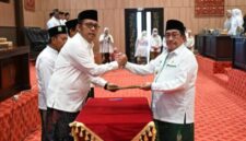 DPRD dan Pemkab Sumenep menyepakati Raperda APBD Tahun Anggaran 2027 menjadi Perda dalam Rapat Paripurna DPRD, yang dipimpin Ketua DPRD H. Zainal Arifin, Kamis (22/10/2026) lalu.